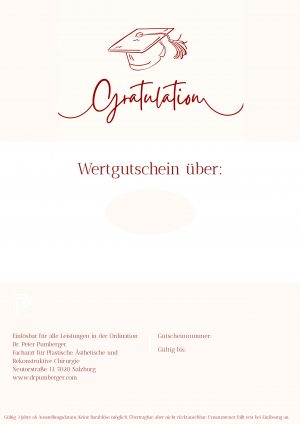 Wertgutschein "Gratulation"