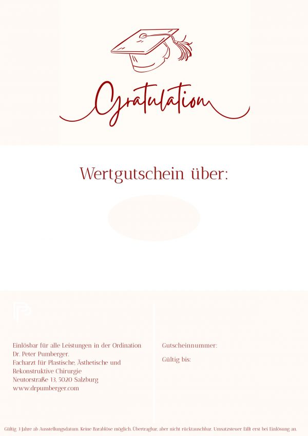 Wertgutschein "Gratulation"